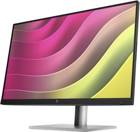 TFT 23.8" HP E24t G5, IPS, 75Hz, сенсорний, HDMI, DP, USB-hub, HAS, Pivot, чорно-сріблястий