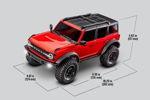 Машинка на радіокеруванні Traxxas TRX-4M Bronco 1/18 RTR Ford Bronco (Orange) | Зображення 2