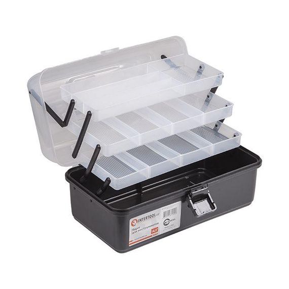 Ящик для інструментів 14.5" 365*215*200 мм INTERTOOL BX-6114 | Зображення 1