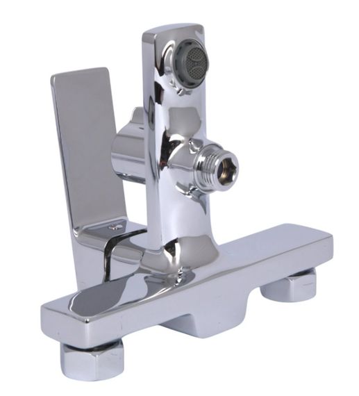 Змішувач для ванни Qtap Capricorn, Chrome (k35) з душовим гарнітуром QTCAP3060102C48222 | Зображення 3