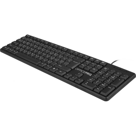 Клавіатура OfficePro SK166 USB Black (SK166) | Зображення 2