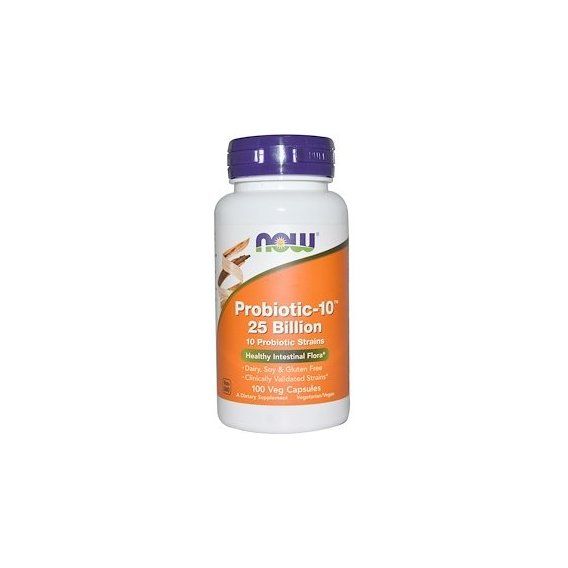 Пробіотик NOW Foods Probiotic-10 25 billion 100 Veg Caps
