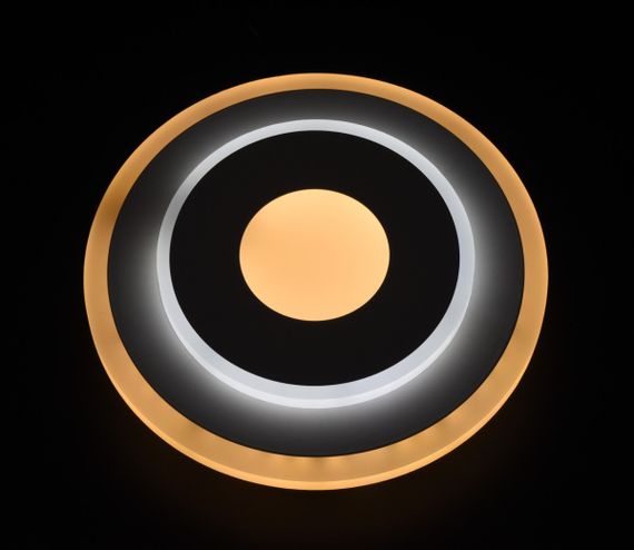 Сучасний круглий світильник стельовий LED для кімнати кухні ванної 26154 Білий 4х20х20 см. | Зображення 1