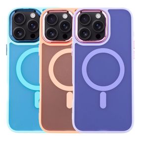 Чохол TPU+PC Space Magnetic Color with Magsafe для iPhone 16 Pro Колір Dark Blue