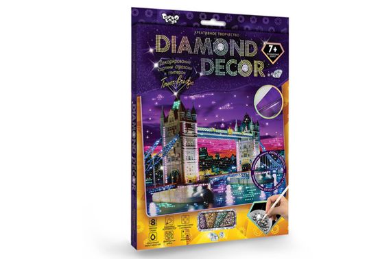Набір для творчості DD-01-01,02..07,09,10,11 "DIAMOND DECOR" DANKO | Зображення 4