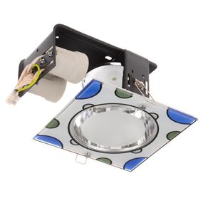 Світильник Downlight стельовий вбудований DL-27/2 E27 BL Brille L13-086