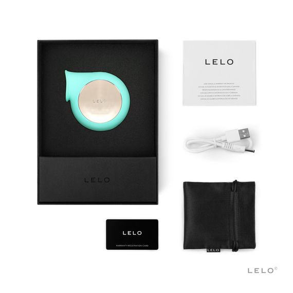 Звуковий стимулятор клітора LELO Sila Aqua, широкий м’який розтруб | Зображення 1