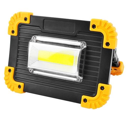 Фонарь светодиодный аккумуляторный тактический USB KA-514 L811-20W-COB-1W, Лампа-прожектор | Зображення 4