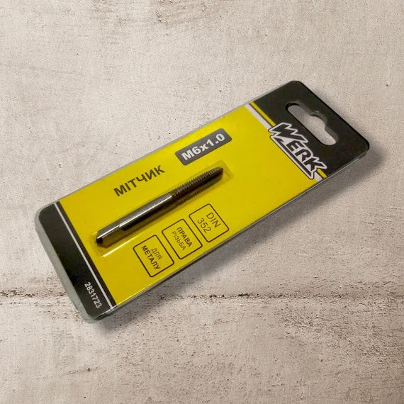 Мітчик M6x1.0мм, 1шт. Werk