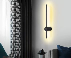 Бра LED 26256 Чорний 11х6х62 см.