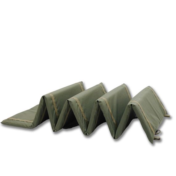 Тактичний розкладний каремат посилений (20мм+стропа) Kiborg К-2 Хакі | Зображення 3