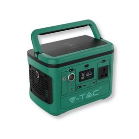 Портативна зарядна станція Power Bank 568Wh 500W LiFePO4 VT-606 V-TAC 11442