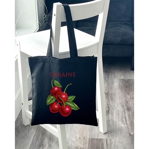 Екошопер BookOpt ВК4078 Ukraine Вишенька, Чорний | Зображення 7