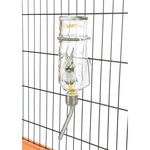 Поїлка Trixie Honey and Hopper для гризунів автоматична скляна 250 мл | Зображення 2