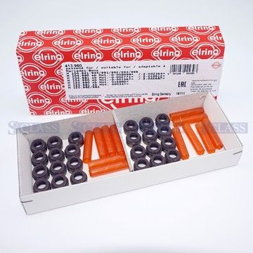 Сальники клапанов компл. Mercedes Benz M104, Elring, 413.960,