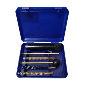 Набор для чистки пневматического оружия MEGAline 4.5 мм (пластиковый кейс, латунь)