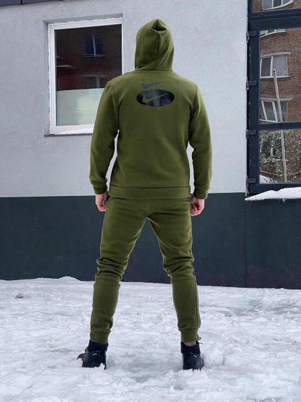 Чоловічий спортивний костюм Nike хакі | Зображення 4