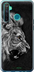 Чохол на Realme 5 Pro Лев "1080u-1861-2448"