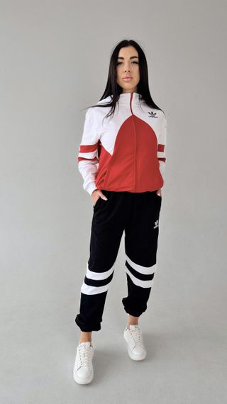 Спортивний костюм унісекс adidas колір червоний | Зображення 6