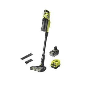 Пылесос аккумуляторный Ryobi ONE+ HP RSV18X-1X40G 18В 1х4А·ч 90Вт 20кПа контейнер 0.8л HEPA12 3.1кг 5133005660