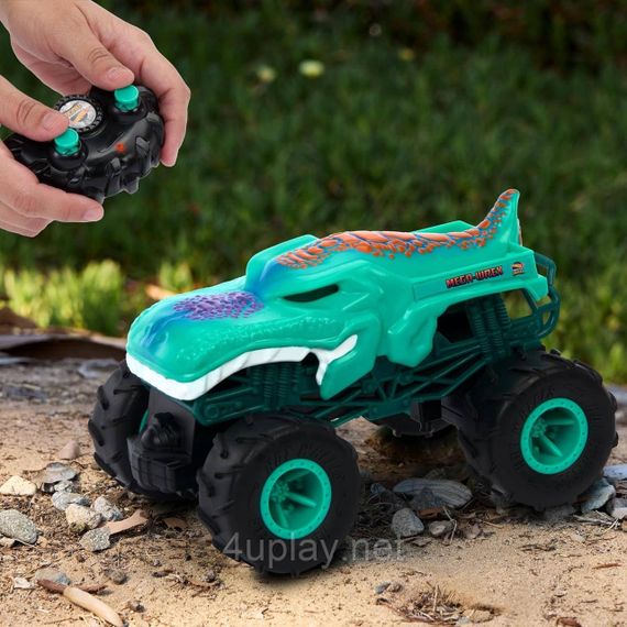 Монстр трак на радиоуправлении Хот Вилс Мега Рекс Оригинал Hot Wheels Mega-Wrex 1:24 | Зображення 6