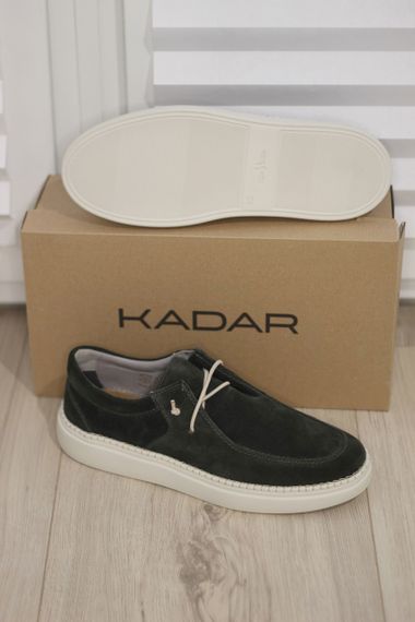 Сучасні топсайдери Kadar зеленого кольору 40 розмір | Зображення 3