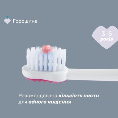 Детская зубная щетка Chicco на присоске, 3-6 лет розовая (8058664174720) (12083.00) | Зображення 3