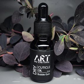 Сухое масло для кутикулы ART in detail с ароматом бабл гам 15мл