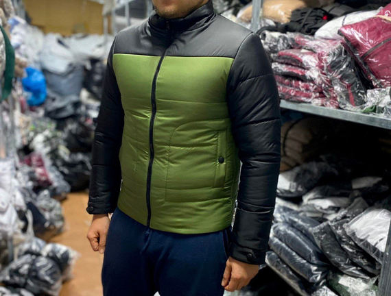 Куртка Ницца  демисезон хаки M XL