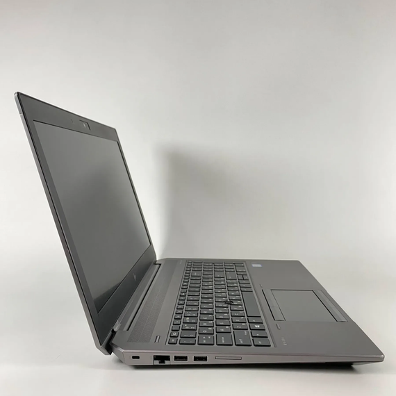 Мобильная рабочая станция Б-класс HP ZBook 15 G5 / 15.6" (1920x1080) IPS / Intel Core i7-8850H (6 (12) ядра по 2.6 - 4.3 GHz) / 16 GB DDR4 / 500 GB SSD / nVidia Quadro P1000, 4 GB GDDR5, 256-bit / TouchID / WebCam / HDMI б/у + Подарок Мышь / USB | Зображення 3