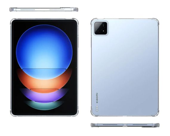 Силіконовий чохол бампер Primolux Silicone для планшета Xiaomi Pad 7 / Pad 7 Pro 11.2"- Clear | Зображення 4