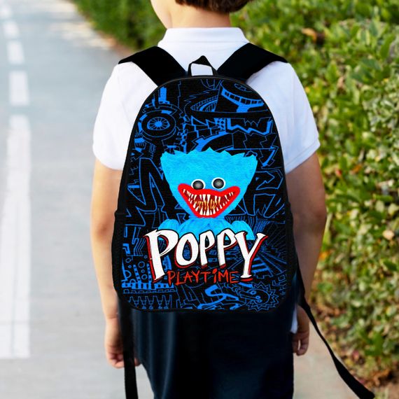 Рюкзак детский Хаги Ваги Poppy Playtime, 34х27см,городской ранец для мальчика с принтом (00343)