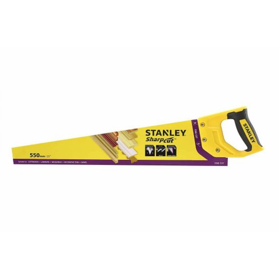 Ножовка SHARPCUT ™ длиной 550 мм для поперечного и продольного реза STANLEY STHT20372-1 | Зображення 1