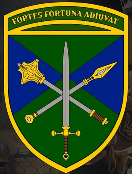 Шеврон 17 армійський корпус / вишивка