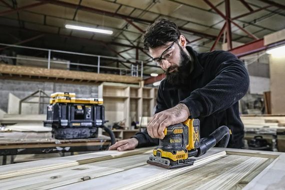 Аккумуляторная вибрационная шлифмашина DeWalt без АКБ и ЗУ DCW200N | Зображення 3