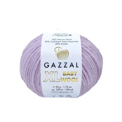 Gazzal BABY WOOL XL No 823 пряжа для в'язання Gazzal