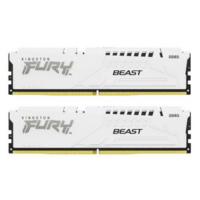 Модуль памяти для компьютера DDR5 64GB (2x32GB) 6400 MHz Beast White EXPO Kingston Fury (ex.HyperX)