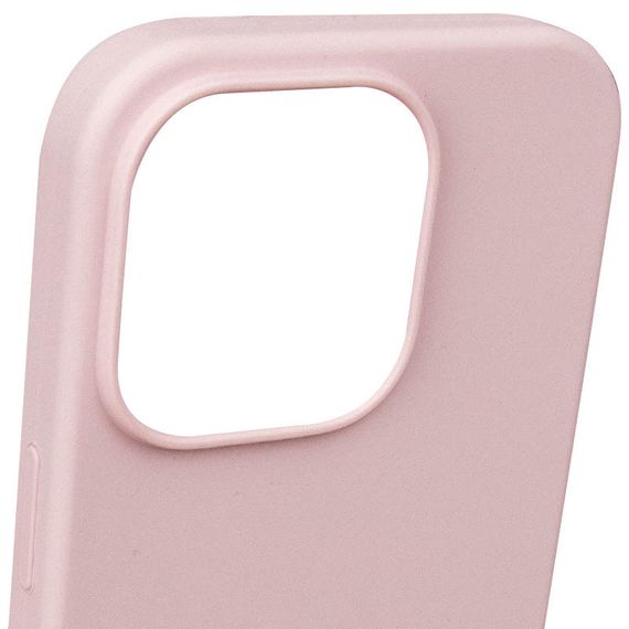 Чохол Silicone Case Full Protective (AA) NO LOGO для Apple iPhone 16 Pro Max (6.9") Рожевий / Chalk Pink | Зображення 5