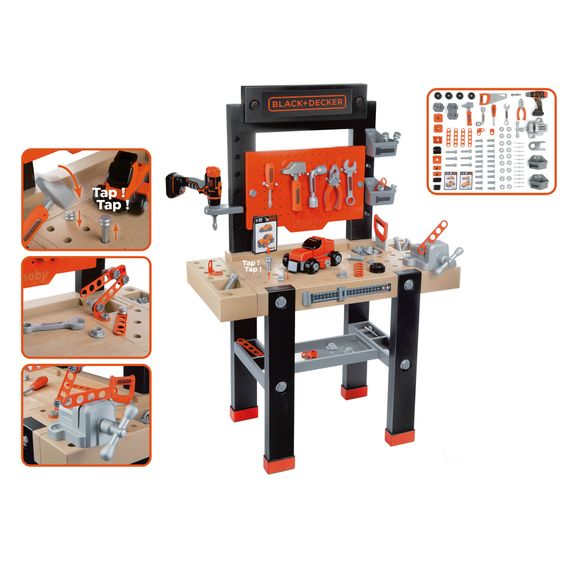 Набір ігровий Black+Decker Майстерня з аксесуарами | Зображення 2