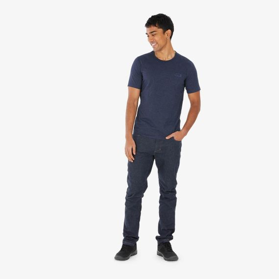 Мужская футболка NH500 для туризма белая - XXXXL | Зображення 1