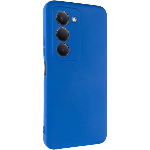 Чохол TPU GETMAN Liquid Silk Full Camera для Xiaomi Redmi 15 (EU) Синій / Royal blue