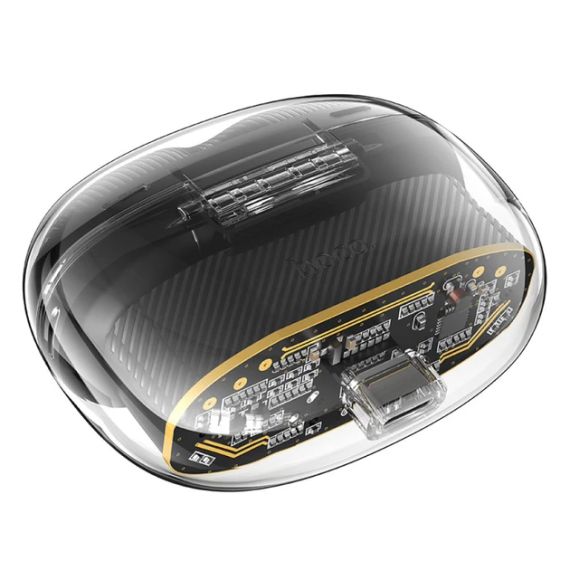 Беспроводные блютус наушники с микрофоном HOCO EW54 фиолетовый | Зображення 2