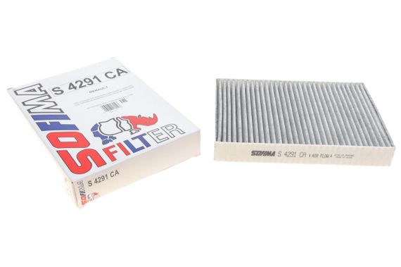 Фільтр салону Renault Megane IV 1.2-1.6DCi 15- вугільний  S 4291 CA