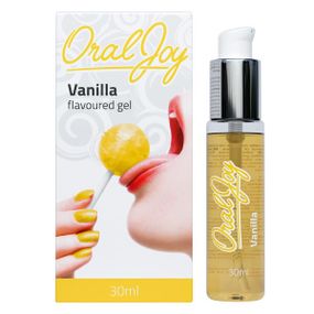 Оральний лубрикант Oral Joy Vanilla, ваніль, 30 мл