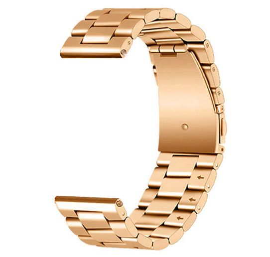 Металевий ремінець Primo для годинника Samsung Gear S3 Classic SM-R770/Frontier RM-760 - Rose Gold | Зображення 2