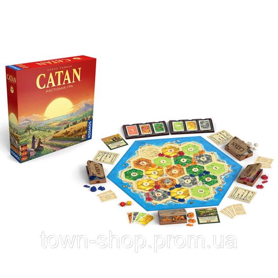 Настольная стратегическая игра CATAN R100UA от 10 лет, 3-4 игрока | Зображення 1
