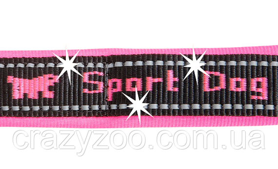Нашийник для собак Ferplast Sport Dog С25/45 рожевий нейлоновий 2.5х35-45 см 78004016 | Зображення 4
