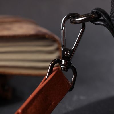 Сумка Vintage Жіноча у вінтажному стилі з натуральної шкіри Чорна (22349) | Зображення 4