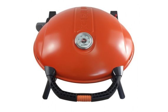 КОМПЛЕКТ Портативний переносний газовий гриль O-GRILL 900, помаранчевий + шланг в подарунок! Код: 011684 | Зображення 4