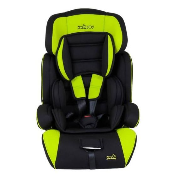 Автокресло универсальное G 4530 вес ребенка от 9-36 кг Joy Чёрное с салатовым